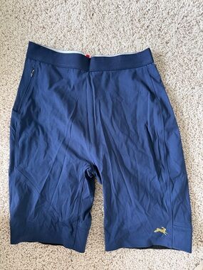 Tracksmith Men’s Allston Half Tights Medium Navy